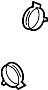 Image of Radiator Hose Clamp (Upper, Lower) image