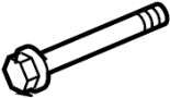 View Alternator Bolt (Lower) Full-Sized Product Image 1 of 2
