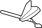 View Antenna. Radio. Mast. GPS Assembly.  Full-Sized Product Image