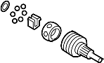 View CV Joint Kit (Front) Full-Sized Product Image