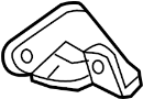 View Bracket. Steering. Pump. Power. Brace. (Rear) Full-Sized Product Image
