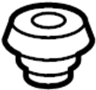 View Insulator. Radiator. Mount. (Upper) Full-Sized Product Image