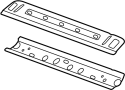 Image of Roof Header Panel (Right, Front) image for your Chevrolet Silverado 1500  
