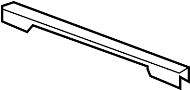 Image of Truck Bed Floor Sill (Rear) image