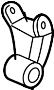 View Spring. Shackle. Leaf. Hanger. (Rear) Full-Sized Product Image