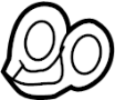 View Gasket. Line. Turbocharger. Coolant. Oil. Feed. Return pipe.  Full-Sized Product Image