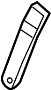 View Seat Belt Receptacle Full-Sized Product Image