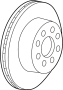 25807301 Disc Brake Rotor (Rear)
