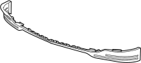Image of Radiator Support Air Deflector (Front, Lower) image for your 2020 Chevrolet Express 3500 LS Extended Passenger Van  