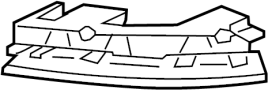 Image of Headlight Bracket (Lower) image for your Cadillac Escalade ESV  