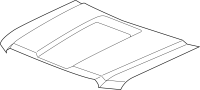 Image of Hood Panel image for your 2019 GMC Sierra 3500 HD SLE Crew Cab Pickup Fleetside 6.0L Vortec V8 FLEX A/T 4WD 