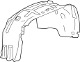 Image of Bracket. Tray. Battery. Support. Battery Tray Brace. image for your Buick