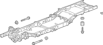 Image of Frame Rail image for your 1993 GMC Sonoma   