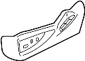 View Seat Frame Trim Panel (Front) Full-Sized Product Image