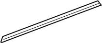 View Door Seal (Front, Lower) Full-Sized Product Image