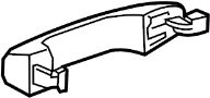 View Exterior Door Handle Full-Sized Product Image