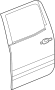 Image of Door Outer Panel image for your 2019 Chevrolet Silverado 1500 WT Extended Cab Pickup Fleetside 2.7L A/T RWD 