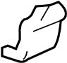 View Side Body Trim Protector. Stone guard.  Full-Sized Product Image
