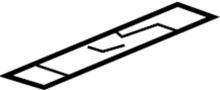 View Side Body Trim Protector. Stone guard.  Full-Sized Product Image