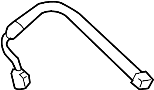 Image of Brake Hydraulic Hose (Rear) image for your 2008 Chevrolet Equinox   