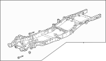 Image of Frame Rail image for your 1986 Buick Century   