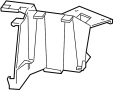View Engine Control Module (ECM) Bracket Full-Sized Product Image