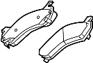 87827067 Disc Brake Pad Set (Front)