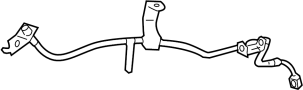 View Hose Assembly - Brake. (Front) Full-Sized Product Image 1 of 8