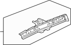 View Roof Side Rail (Right, Front) Full-Sized Product Image 1 of 2