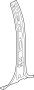 View Pillar. Panel. REINFORCED.  Full-Sized Product Image 1 of 6