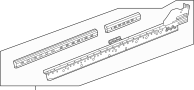 23216764 Rocker Panel Reinforcement (Front, Rear, Lower)