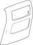 View Panel. Trim. (Rear, Upper) Full-Sized Product Image