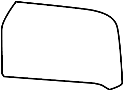 View Door Mirror Cover (Upper) Full-Sized Product Image