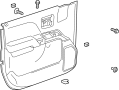 84354261 Door Interior Trim Panel