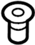 View Door Lock Knob Bezel Full-Sized Product Image 1 of 7