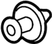 View Tailgate Striker Plate Full-Sized Product Image