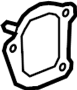 View Engine Coolant Water Inlet Gasket. Engine Water Pump Gasket.  Full-Sized Product Image