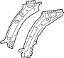View Bracket. Rail. Fender. (Front, Lower) Full-Sized Product Image