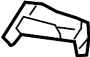 View Bracket. Rail. Fender. (Front, Lower) Full-Sized Product Image 1 of 5