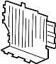 View Panel Assembly - Seat Back. (Rear) Full-Sized Product Image