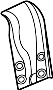 Image of Bracket. Fender. (Front). A Bracket that supports. image for your Hummer