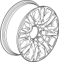 Image of Wheel image for your 2023 Chevrolet Silverado 1500 WT Standard Cab Pickup Fleetside  