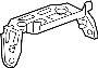 View Console Bracket (Front, Rear, Lower) Full-Sized Product Image