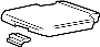 View Cushion. Seat. Pad.  Full-Sized Product Image