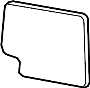 View Door Mirror Glass Full-Sized Product Image