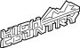 View Tailgate Emblem Full-Sized Product Image