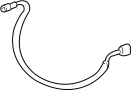 View Brake Hydraulic Hose (Front) Full-Sized Product Image 1 of 2