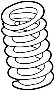 View Coil Spring (Front) Full-Sized Product Image 1 of 4