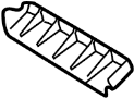 Image of Truck Bed Floor Heat Shield image for your 2000 Chevrolet K3500  LS Crew Cab Pickup Fleetside 5.7L Vortec V8 M/T 