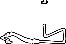 Automatic Transmission Oil Cooler Hose Assembly. Inlet Hose. Automatic Transmission.